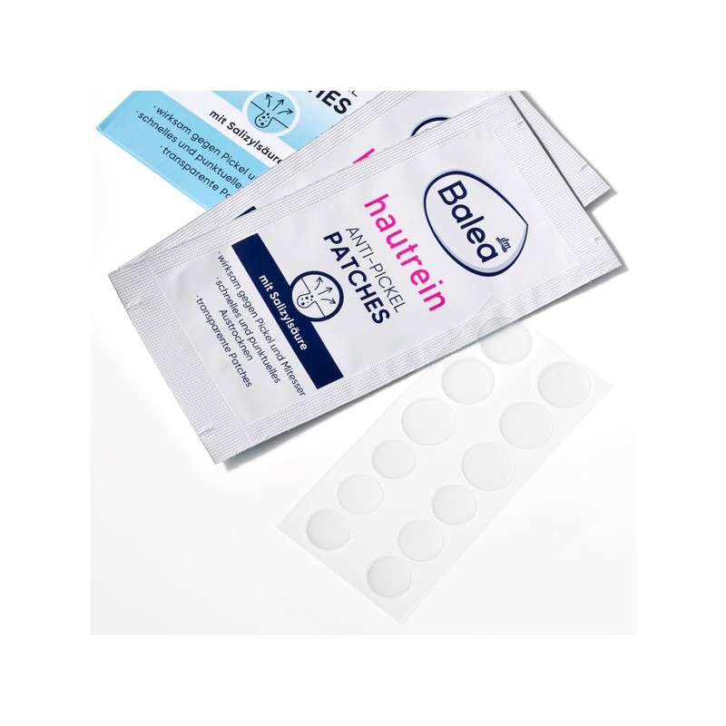 Balea Skin Pure Anti-Pimple Patches, Pack of 2 x 36
