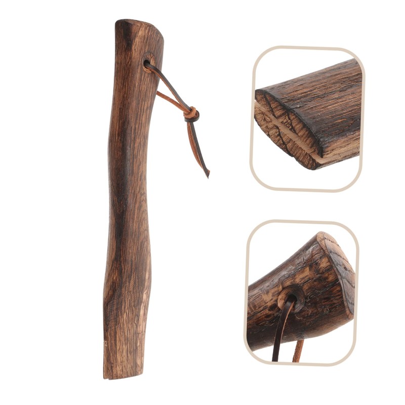 SUPVOX Wooden Hatchet Handle Replacement Sturdy Practical Axe Handle Smooth