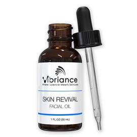 Vibriance Skin Revival Facial Oil - Natural Ingredients - Face Hydrating for Sensitive and Dry Types, with Vitamin E, Sea Buckthorn, Camellia, Squalane - Vegan, Paraben-Free