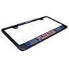 Black Metal License Plate Frame - Second Generation - Mascot
