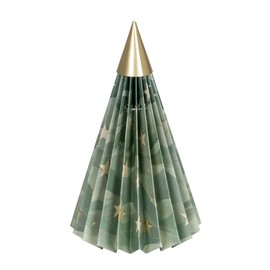 Ideen mit Herz Magnetic Folding Fir Tree Honeycomb Tree Decorative Tree Christmas Advent 12.5 cm High Diameter 8.5 cm (Design 3)
