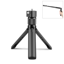 Puluz gopro Accessories Urunge Mini Tripod Aluminum Alloy Gopro Tripod with 360 Degree Rotating Handle Stable and Not Loosen