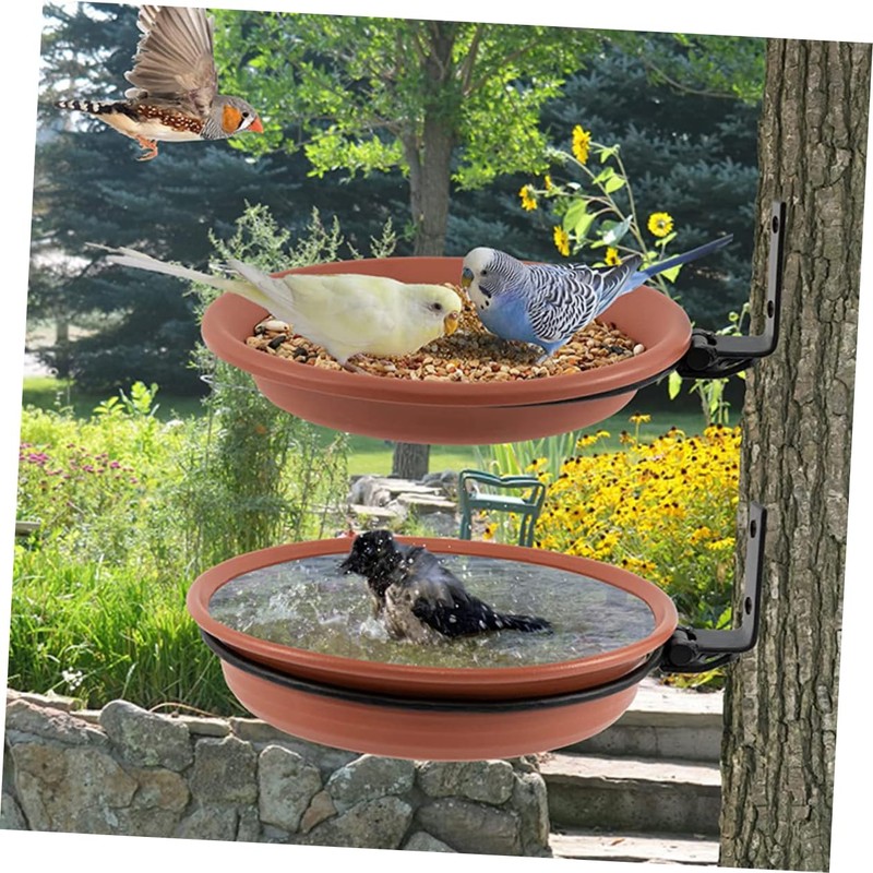 CIYODO Bird Feeding Device Decorative Bird Feeder Parrot Feeder Large