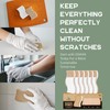 Isshah Natural Kitchen Scrub Sponges for Dishes - S-Shaped -