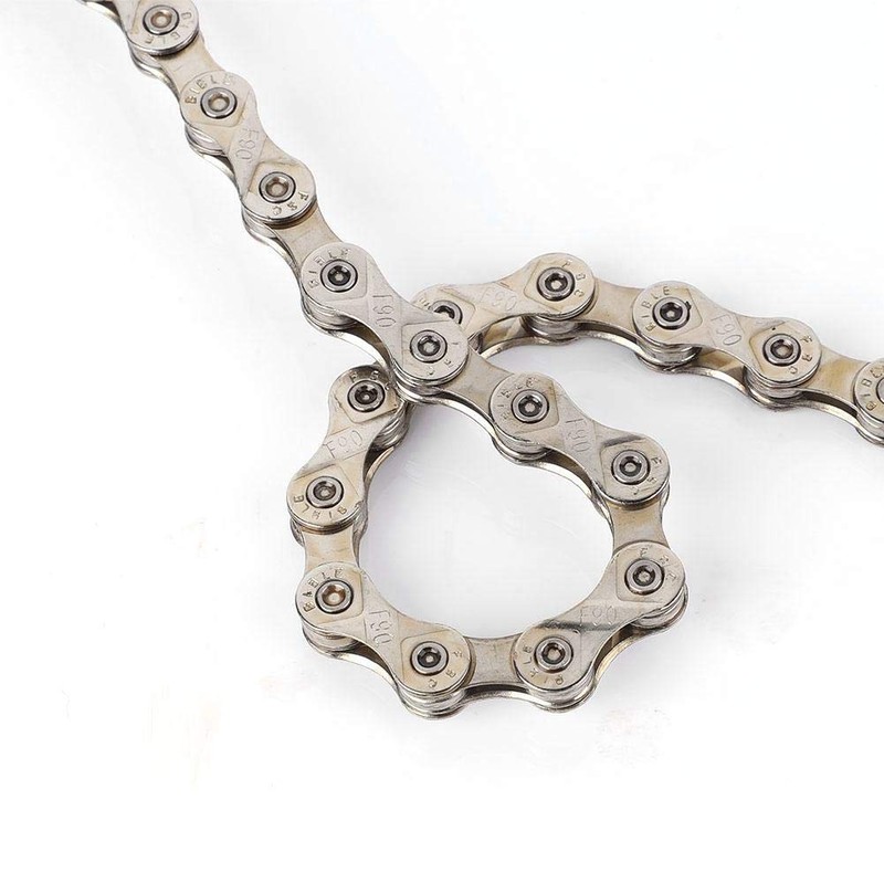 Bicycle Chain, 21/24/27 Speed Bike Chains Steel Hollow Chains for