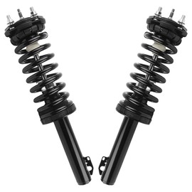 AutoShack Front Complete Struts Coil Springs Assembly Pair of 2 Driver and Passenger Side Replacement for 2005 2006 2007 2008 2009 2010 Jeep Grand Cherokee 3.7L V6 RWD CST371379LR