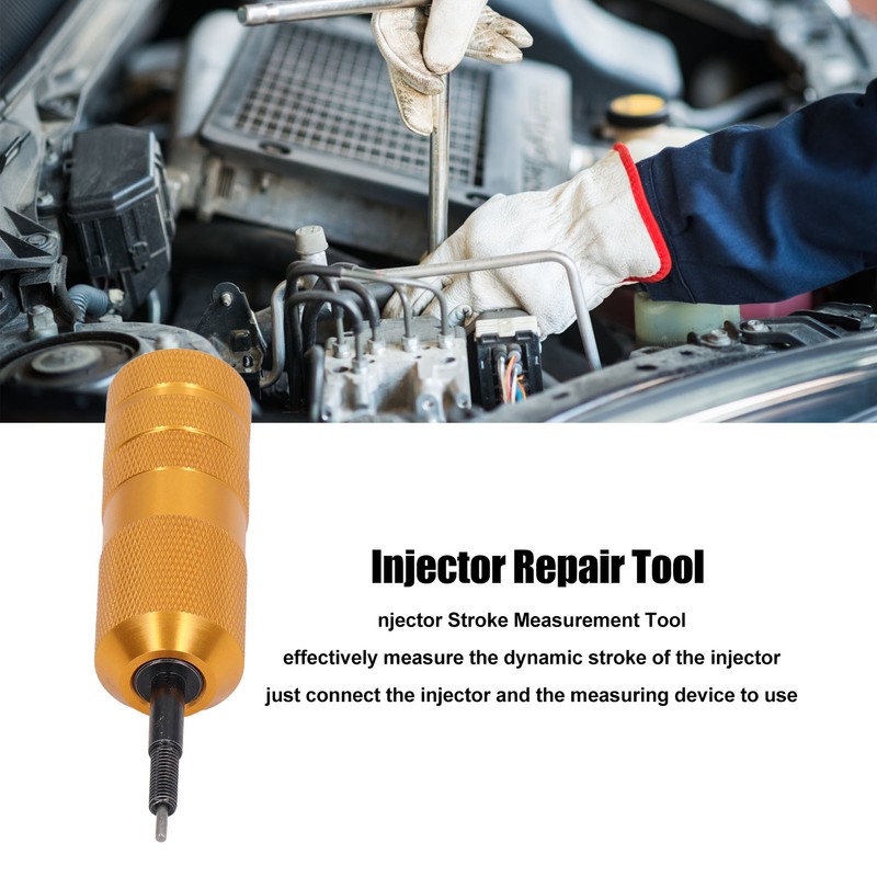 Injector Stroke Measurement Tool Metal Rail Nozzle Measuring Seat Replacement
