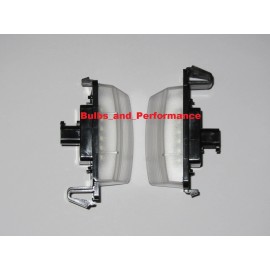 HPB LED For 2009 2010 2011 2012 2013 2014 NISSAN GTR R35 WHITE LED LICENSE PLATE LIGHTS