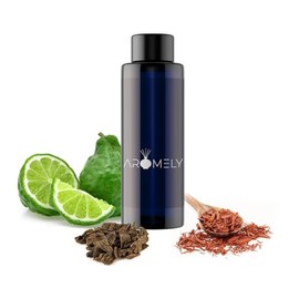 Aromely Diffuser Oil Majestique a Sophisticated Blend of Bergamot, Sandalwood, Oud, Jasmine, Saffron, Sweet Berry, Oakmoss, and Vanilla Creating an Exquisite Fragrance for Scent Diffusers - 500ml