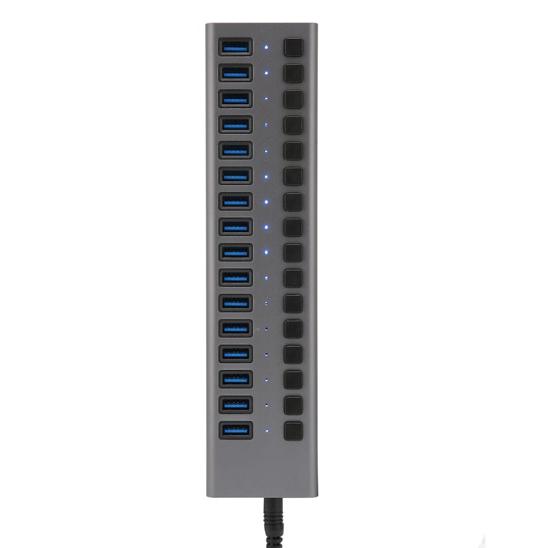 USB3.0 Hub 16 Ports Stable High Speed Data Transmission 5Gbps