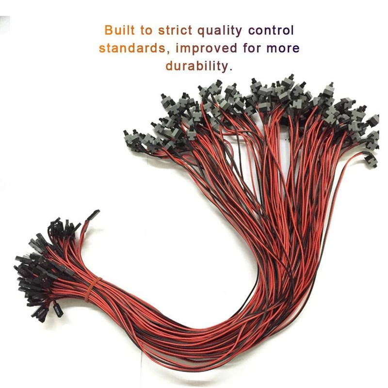 Dpofirs ATX Chassis Jumper Switch Cable, Computer Case Contact Type