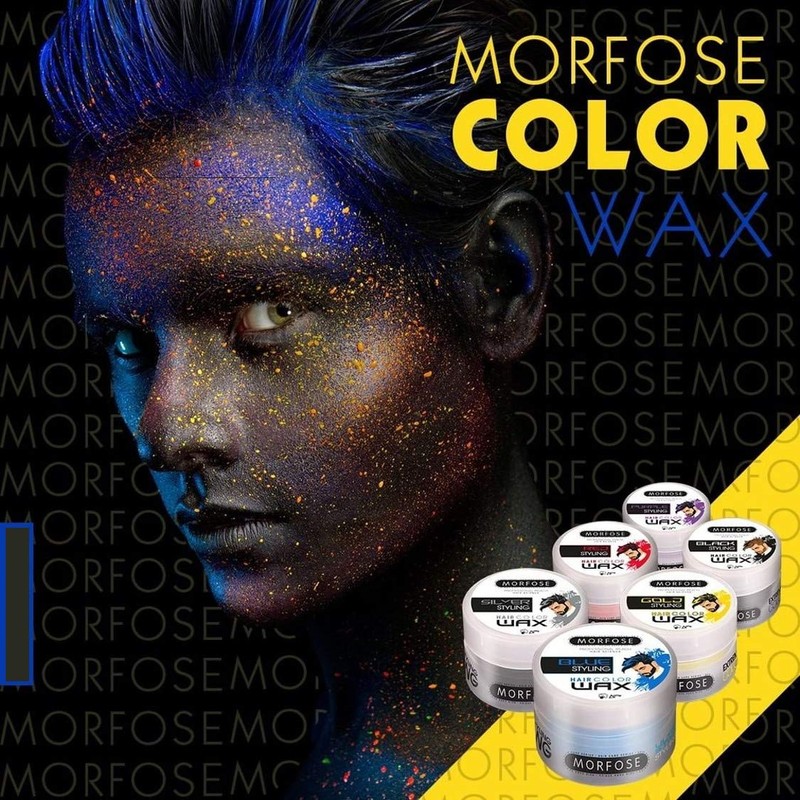 Morfose Black Hair Colour Wax 100ml