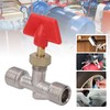 Air Compressor Accessory-5 Pcs Needle Valve 1/4in Float Ball Valve