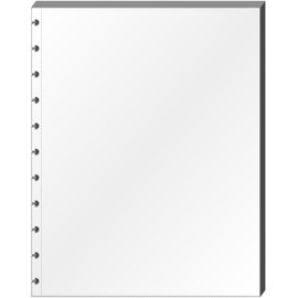 Eleven Discs Photo Protectors for Discbound Notebooks - Holds 8x10 Photos, Not Letter Paper - Fits Circa, Arc, TUL Letter Size 11 Disc Notebooks (Transparent, Set of 25)