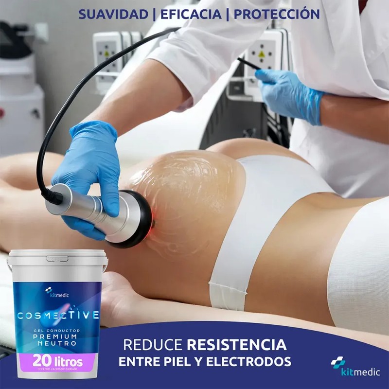 Gel para cuerpo Kitmedicsa Gel Conductor Gel Conductor Neutro en
