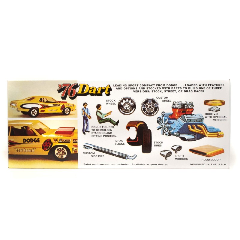 MPC 1976 Dodge Dart Sport 1/25 Scale Model Kit (MPC925)