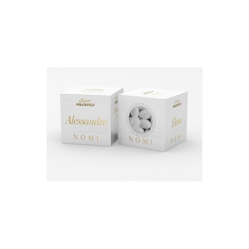 Confetti Maxtris NOME BEATRICE ciocomandorla classico cubotto 200g