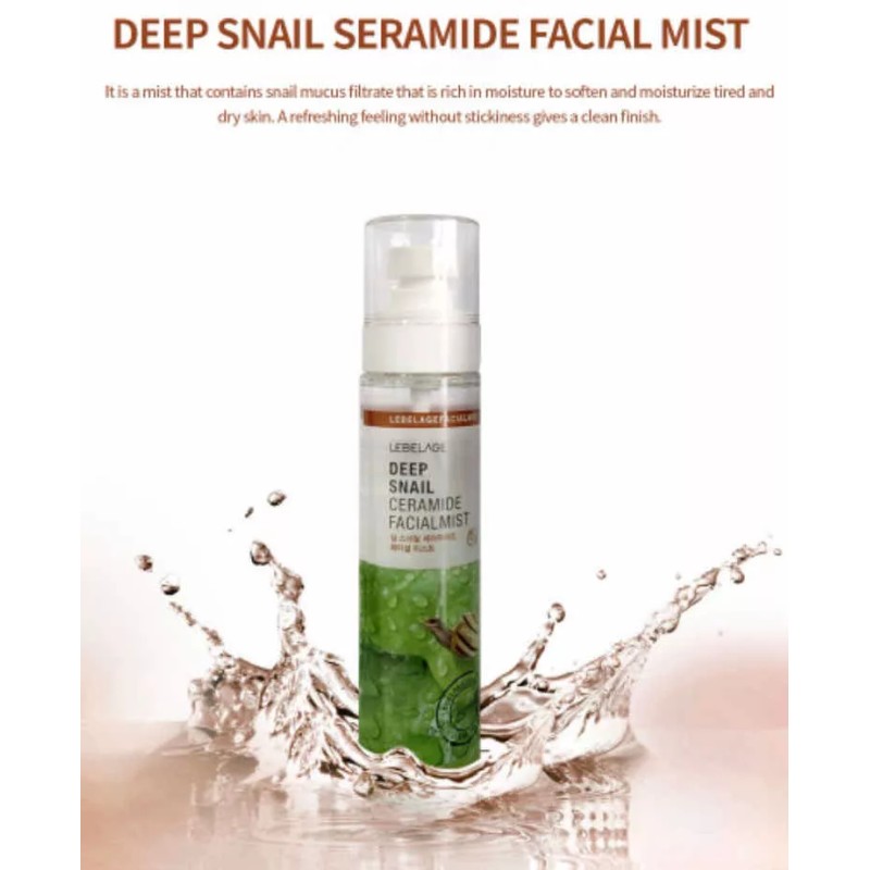 Bidameun Mist Facial Coreana Ceramida Caracol Colageno Hialuronic_2pz