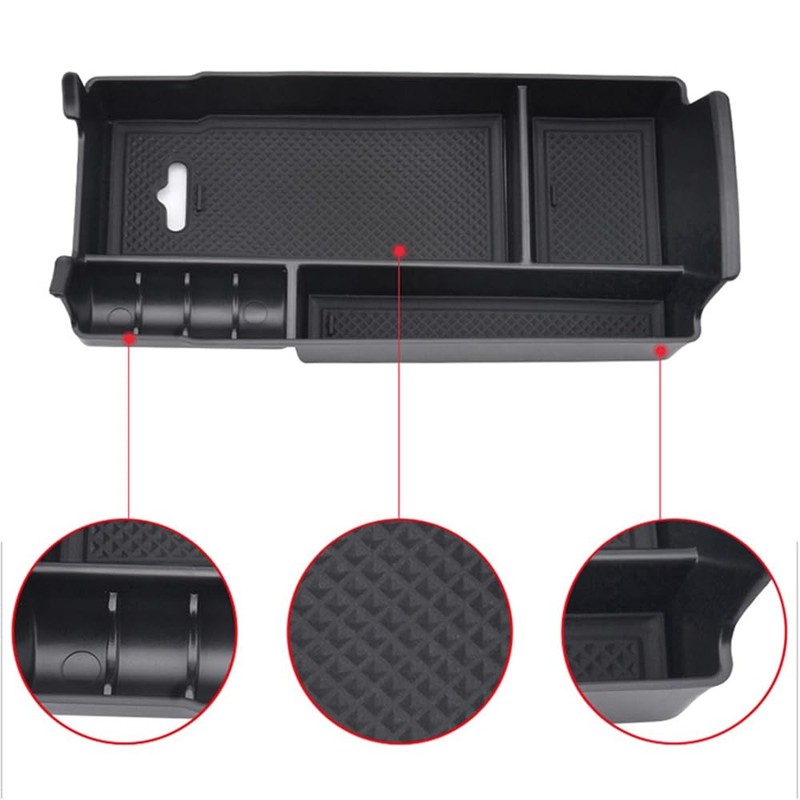 MROHRITE Centre Console Storage Box Compatible with A-Class B-Class GLB