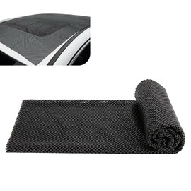 waswale Pack-1 Car Roof Rack Pad, 39.3" x 47.2" Soft Waterproof Foldable Vehicle Trunk Cargo Protection Pad, Anti-Slip Anti-Scratch Roof Rack Accessories, Universal for Cars Off-Road Vehicle (Black)