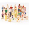 Guidecraft Wedgies Family Set of Wooden Figures - Kids Learning