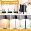 HAJINLU Cordless Table Lamp Battery Operated Rechargeable for Dinning Table