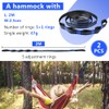 Vicloon 2pcs Hanging Rope, 2M Hammock Swing Straps Polyester String