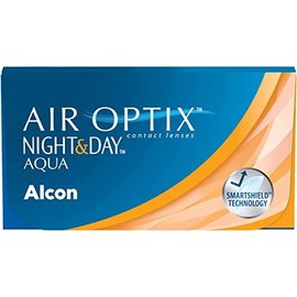 Air Optix Night & Day Aqua Monatslinsen weich | 6 St√ºck | BC 8.6 mm | DIA 13.8 mm | -00.50 Dioptrien