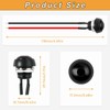8pcs 12mm Momentary Push Button Switch,1/2” Waterproof Momentary Switches, Mounting
