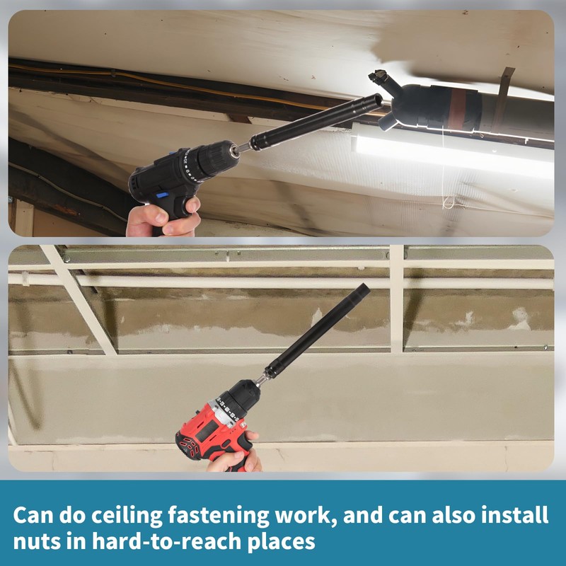 Nut Driver 9/16inch Nut Runner Hollow Socket with 1/2inch Connecting