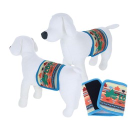 Logos Manor Belt | Mesh Boys Girls Mesh Lining Washable Brand Summer Soft Marking Prevention Outdoors Glamping Dogs For Cats Pets (Light Blue, 2L)