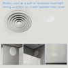 PATIKIL 185mm / 7.3" Diameter Spring Ceiling Hole Cover Plate,