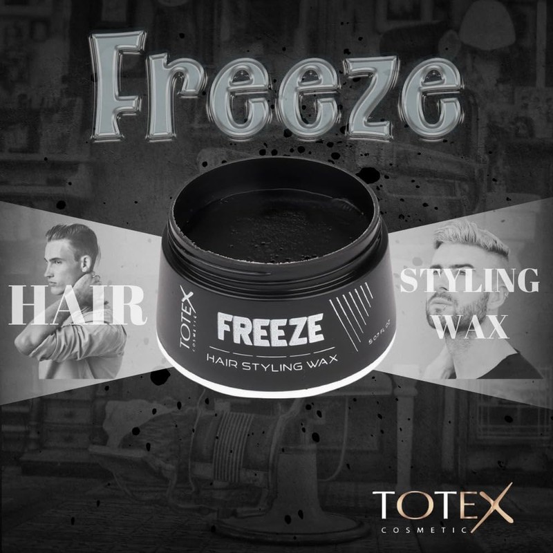 Totex Freeze Hair Styling Gel Wax | Strong Hold Freeze