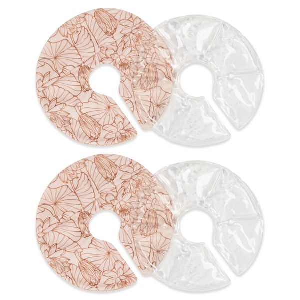 Kindred Bravely Soothing Breast Gel Pads | Hot or Cold Gel Packs for Breastfeeding & Pumping (2 Pack)
