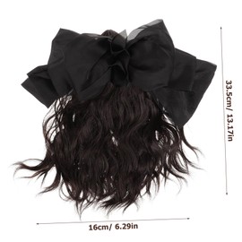 Baluue Hair Buns Hair Piece Ponytail Grabber for Women Volume Enhancer for Parties