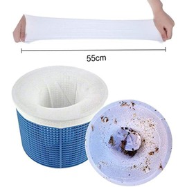 Namvo 5-Pack of Pool Filter Socks, The Ideal Sock/Net/Saver for Swimming Pool Baskets, Filters and Skimmers to Protect Your Inground or Above Ground Pool