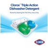 Clorox Triple Action Dishwashing Detergent Fresh Scent 43 Pacs Pods