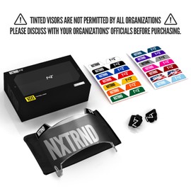 Nxtrnd VZR3 Football Visor, Bubble Lens Technology, Fits Adult & Youth Football Helmets