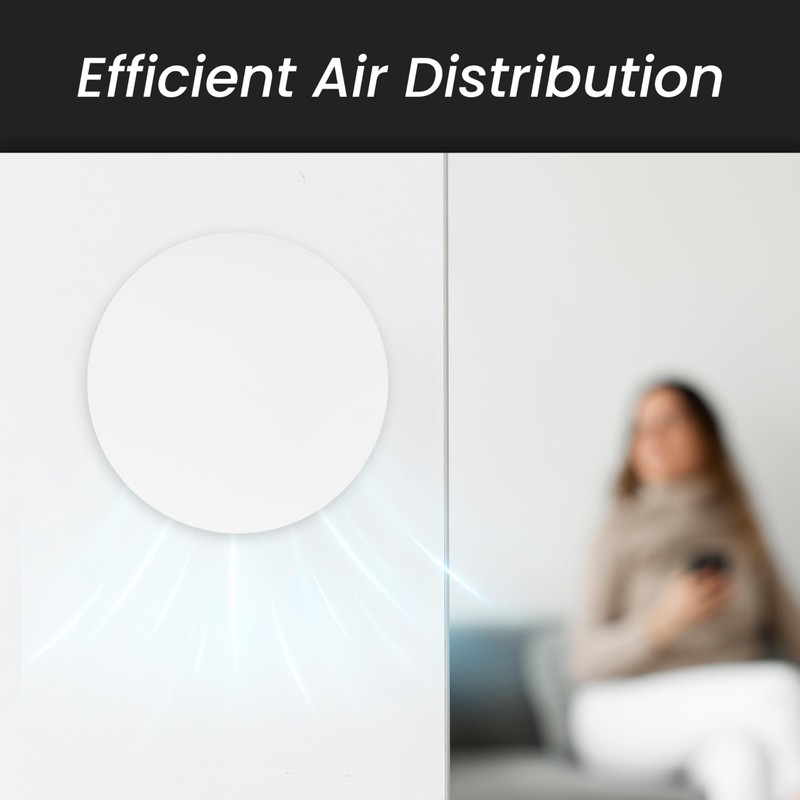 Repa Market 6" inch Round White Plastic Air Vent Diffuser