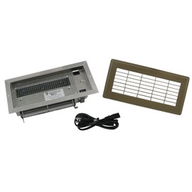 Tjernlund RB12 Register Booster Fan 4 x 12" Brown Grill