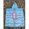 VOCOOL Hooded Poncho Microfiber Towel for 2-7 Years Old Children