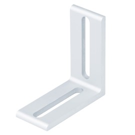 OTTFF 6 Pack 4040 Aluminum Profile Connector, 3-1/8" x 3-1/8" x 1-3/8" L Shaped Corner Bracket with 2 Slot