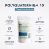 Hebbe Cosmetics Polyquaternium 10 Antiestatico Acondicionador Suavizante capilar y facial