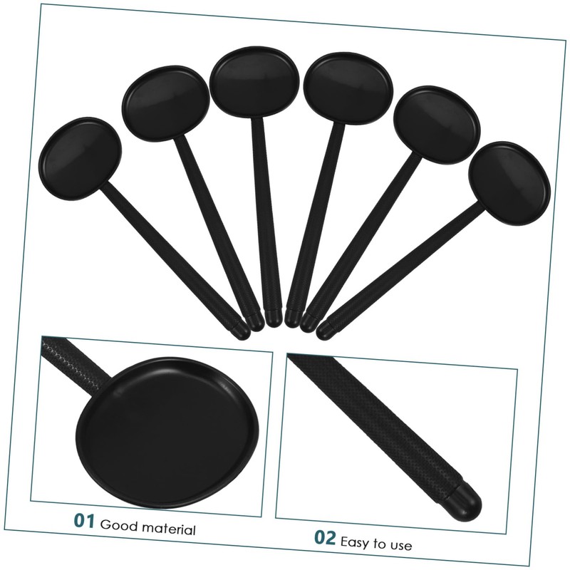 SAFIGLE 6pcs Handheld Eye Occluder for Accurate Vision Testing Lightweight