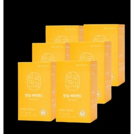 Anguk Health Safe Vitamin C 60 tablets 6 boxes / 안국건강 안심 비타민C 60정 6박스