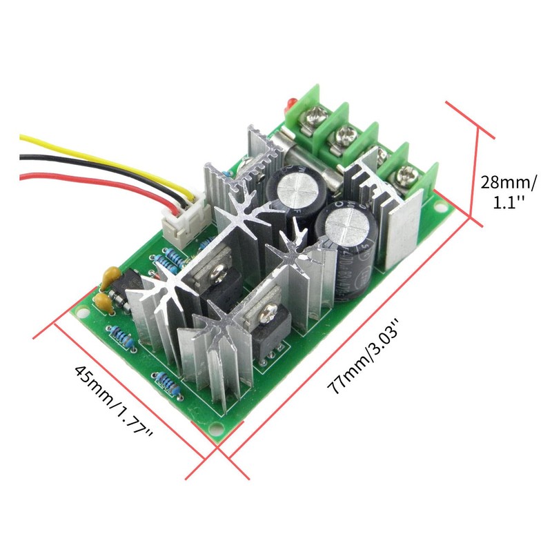 CHANCS Electric Motor 775 12V DC Motor 4000RPM DC 24V
