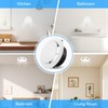 6 Inch Soffit Vent, Adjustable Air Vent Cover, ABS Round