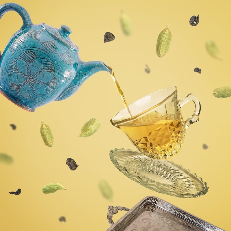 Eshai Afghani Cardamom (Chai Sabz) - Green Tea with Cardamom