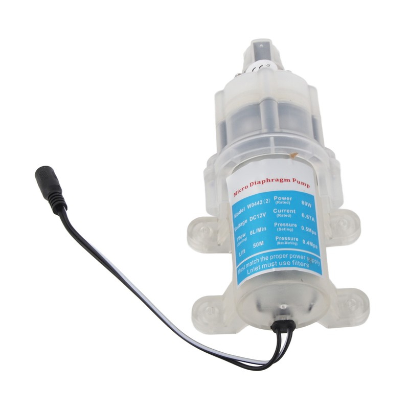 Micro Diaphragm Pump Small Light Portable Low Noise Self Priming
