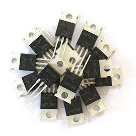 Todiys IRF1407PBF 75 V 130 A TO-220 N-Channel Power Mosfet Transistor IRF1407 - 15 unidades